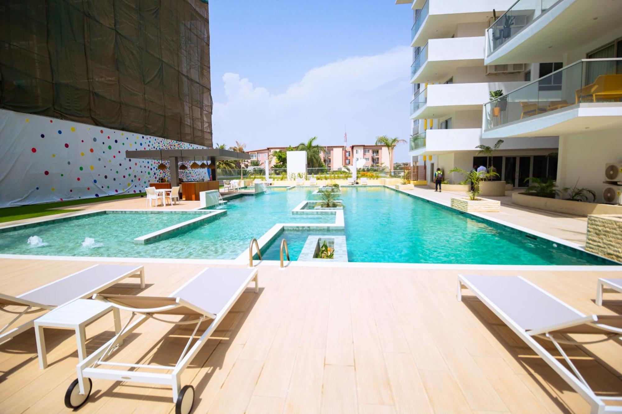 The Pavilion 1Bdr Luxury Apt Acra Exterior foto